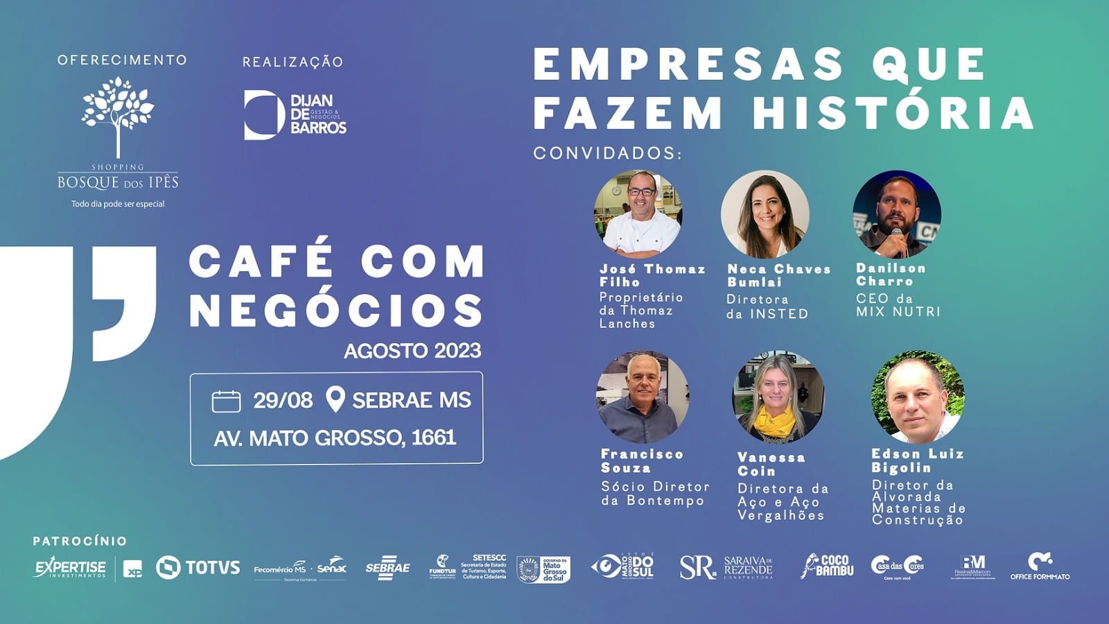 Jovens empreendedores