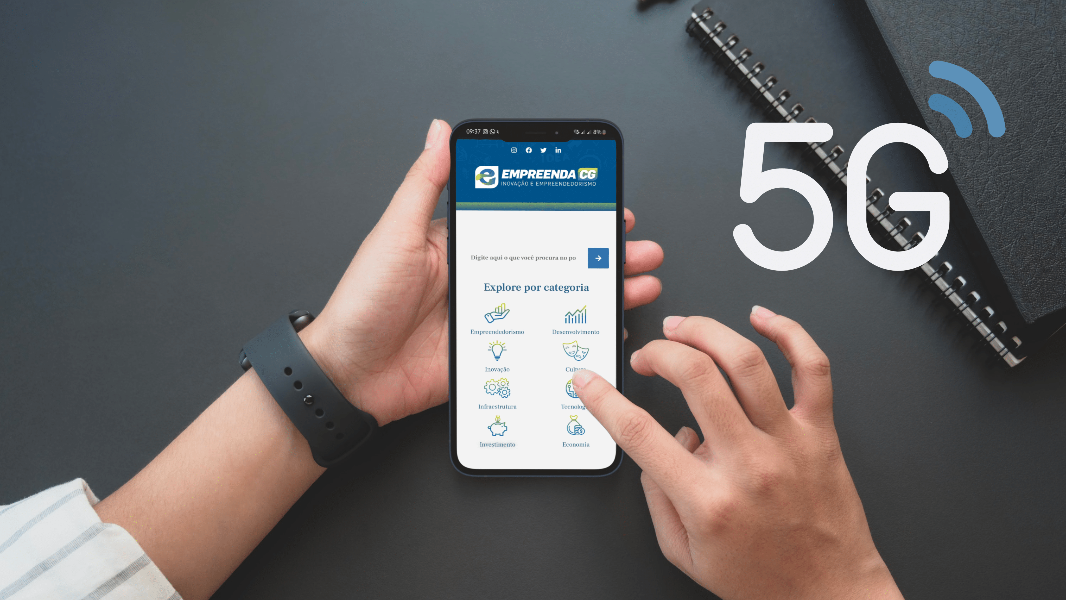 Campo Grande Brilha com 5G