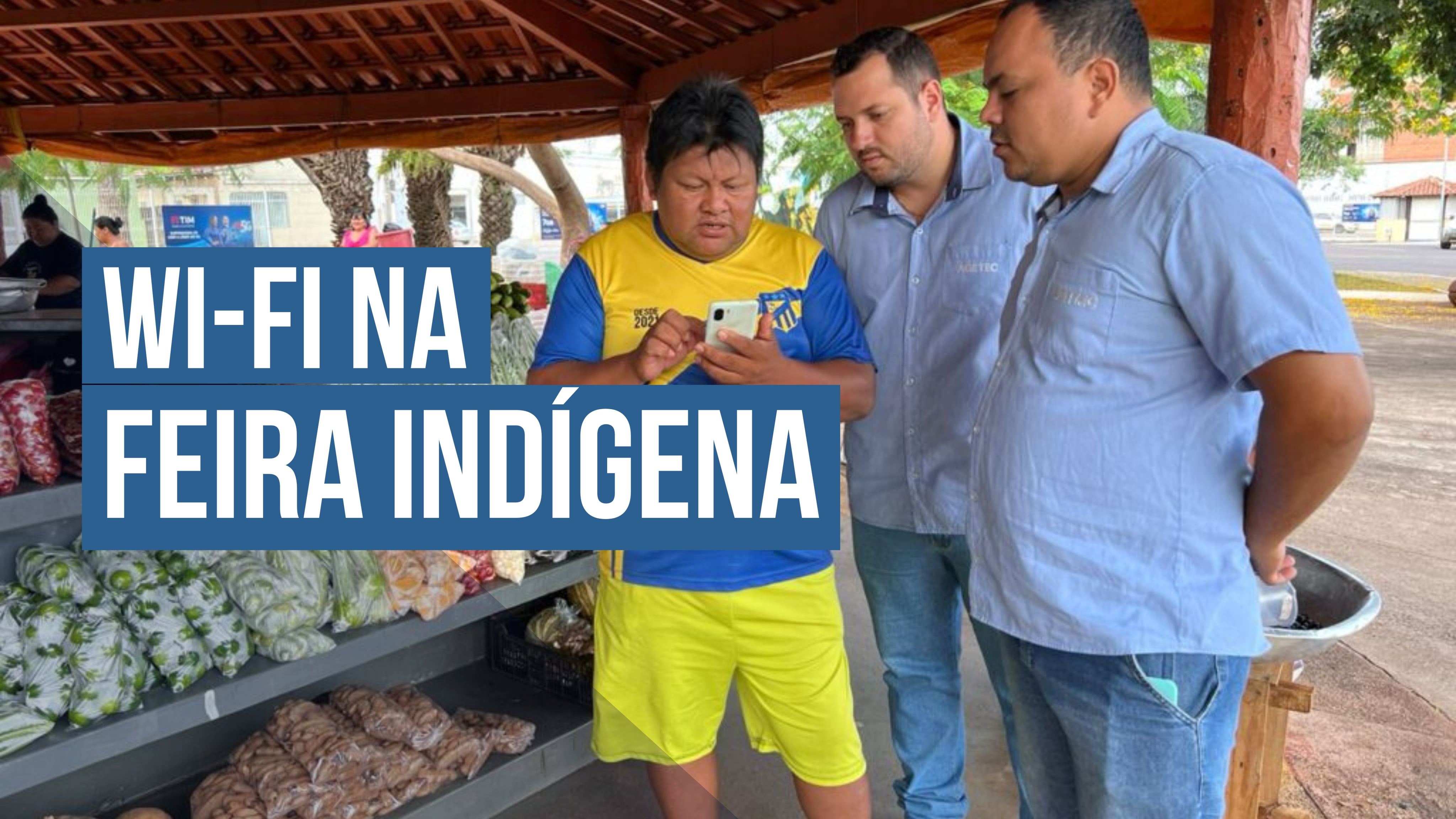 Wi-FI na Feira Indígena de Campo Grande